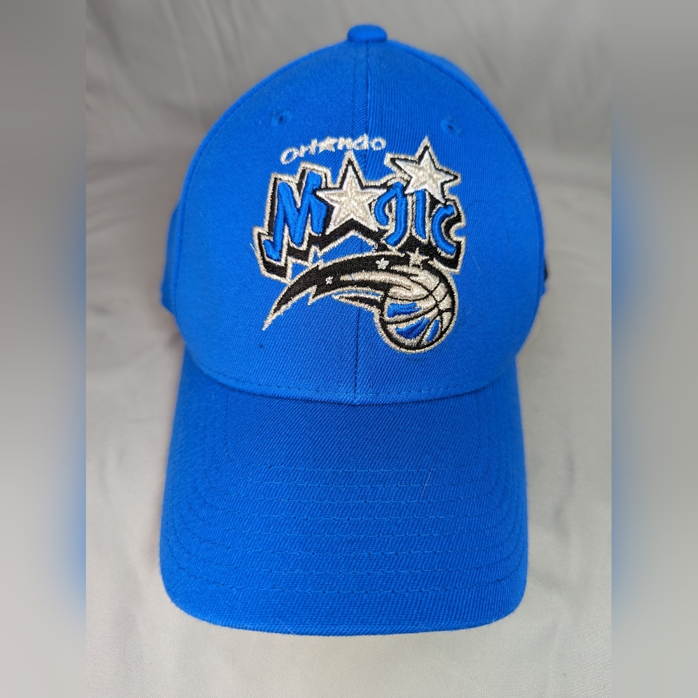 Adidas Orlando Magic Hat  Blue Baseball Cap Adjustable Strap Back 6 Panel Adults